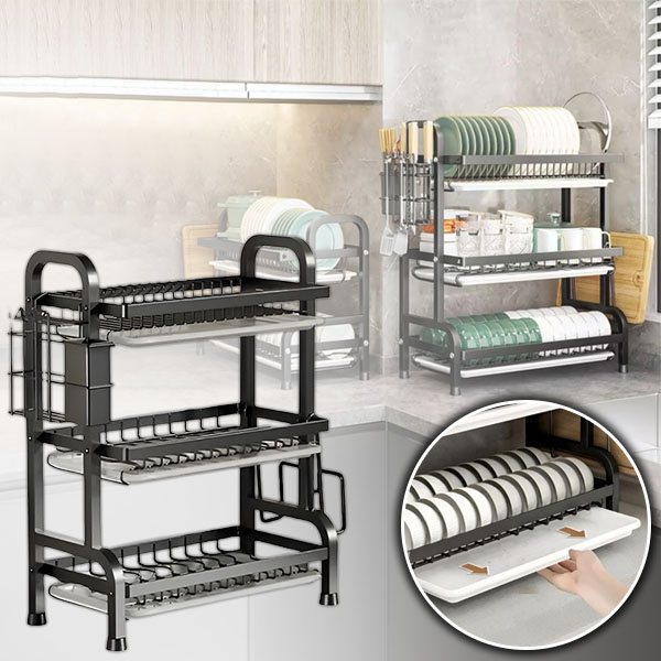 Многоетажна Поставка За Сушене На Съдове - DRYSTACK®, mnogoetajna postavka za sushene na sadove drystack