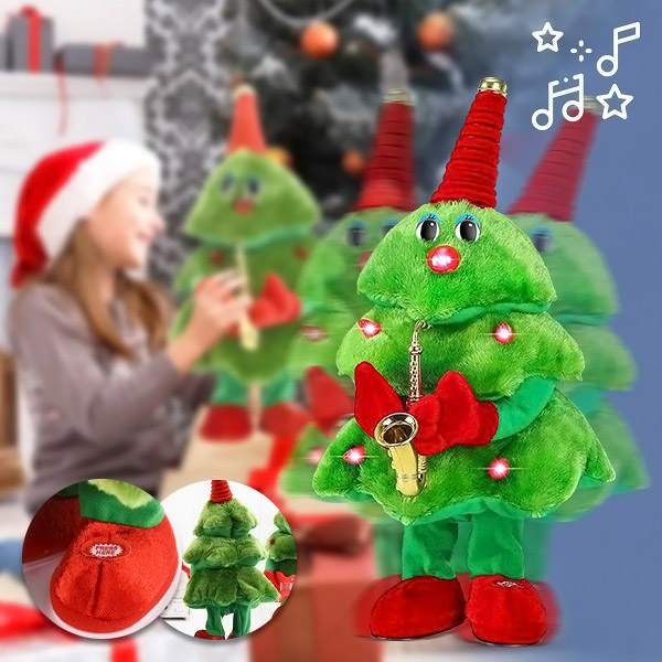 Пееща и Танцуваща Коледна Елха Със Светлини – JINGLETREE®, peescha i tancuvascha koledna elha sas svetlini jingletree