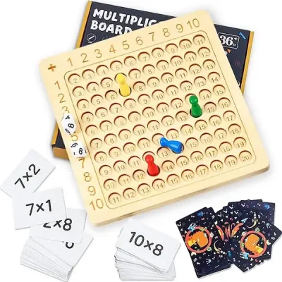 Oбразователна Настолна Игра с Умножение до 100 FunMath®