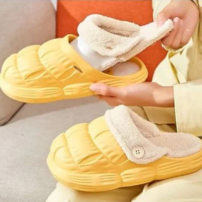 Топли, меки и удобни чехли SNUGSLIDES®