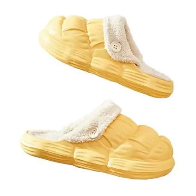 Топли, меки и удобни чехли SNUGSLIDES® Жълт 38/39