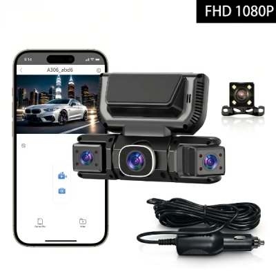 Автомобилен Видеорегистратор с 4-Канален Запис и Wi-Fi – CARVID®