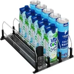 Органайзер За Хладилник с Автоматично Плъзгане - DRINZER®, organaizer za hladilnik s avtomatichno plazgane drinzer