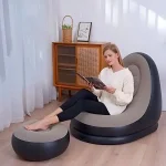 Надуваем Шезлонг с Поставка За Крака - CHILLSEAT®, naduvaem shezlong s postavka za kraka chillseat