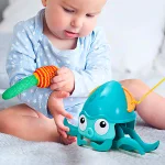 Интерактивна Играчка Пълзящ Октопод - CRAWLTOPUS®, interaktivna igrachka palzyasch oktopod crawltopus