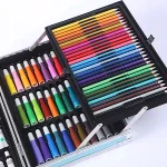 Комплект За Рисуване в Алуминиев Куфар (145 части) - COLORCHEST®, komplekt za risuvane v aluminiev kufar 145 chasti colorchest