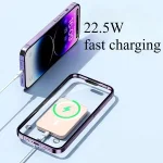 Магнитна Безжична Външна Батерия с Бързо Зареждане - MAGBOOST®