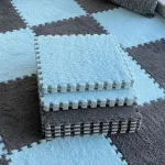 Мек Модулен Килим-Пъзел (10 Части) - FLUFFTILE®, mek modulen kilim pazel 10 chasti flufftile