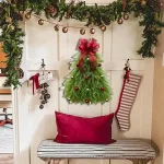 Ръчно Изработенa Коледна Елха - TREEWREATH®, rachno izrabotena koledna elha treewreath