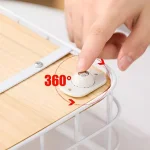 Самозалепващи Се Колелца За Мебели (12 бр.) - STICKYWHEEL®, samozalepvaschi se kolelca za mebeli 12 br stickywheel