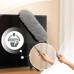 Телескопична Микрофибърна Четка За Мокро и Сухо Почистване 4в1 - DUSTWAND®, teleskopichna mikrofibarna chetka za mokro i suho pochistvane 4v1 dustwand